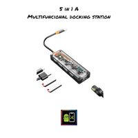 Adaptador 5 IN 1 (A) DOCKING STATION 16019