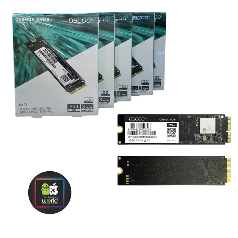 Disco Duro OSCOO ON900A 256gb para Macbook Air - Macbook Pro - Imac - Mac mini