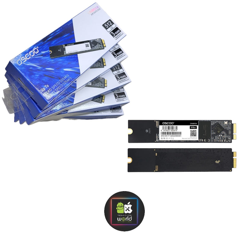 Disco Duro OSCOO ON800A 512gb ssd para MacBook Air (2010 - 2011)