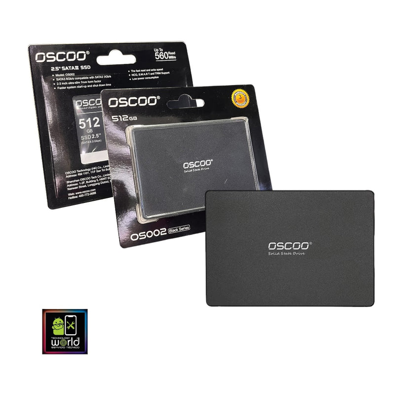 Disco Duro OSCOO OS002 512GB SSD