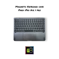 Teclado Magnético para iPad, 3 en 1 Aluminio - Ipad Air 10.9" - Ipad Pro 11"