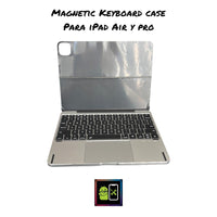 Teclado Magnético para iPad, 3 en 1 Aluminio - Ipad Air 10.9" - Ipad Pro 11"