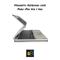 Teclado Magnético para iPad, 3 en 1 Aluminio - Ipad Air 10.9" - Ipad Pro 11"