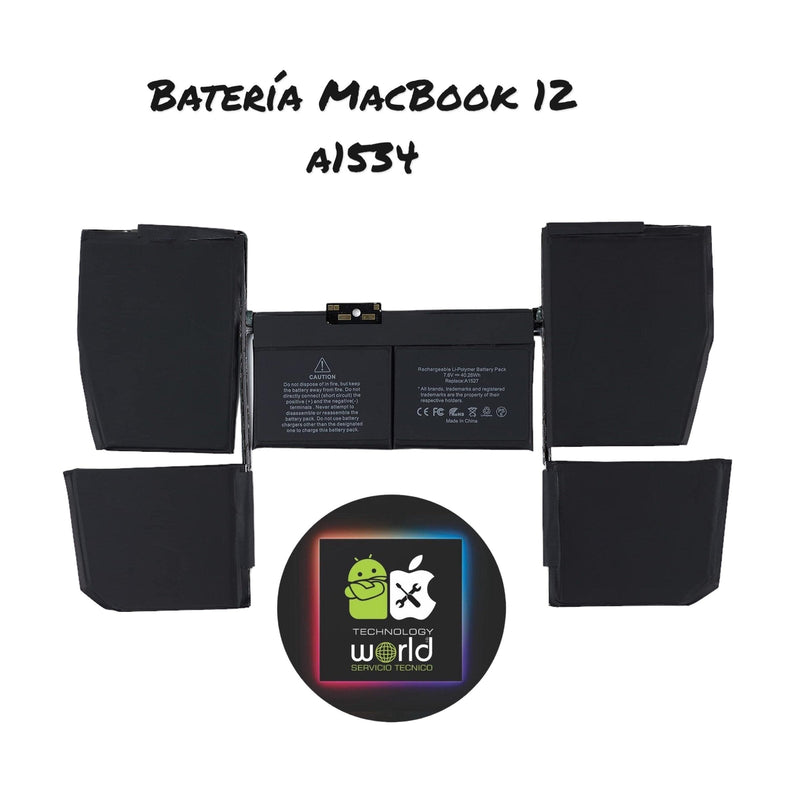 Bateria macbook A1534 A1527 A1705