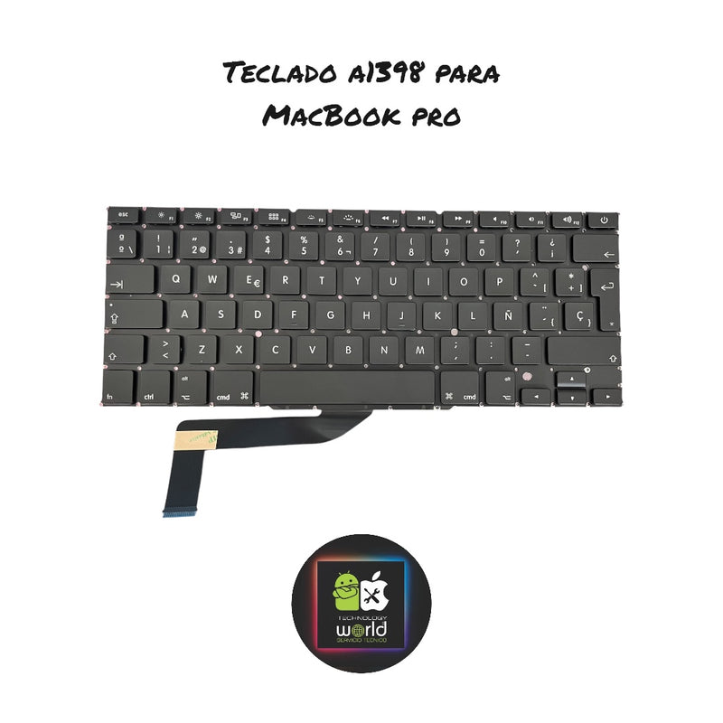 Teclado A1398 MacBook Pro