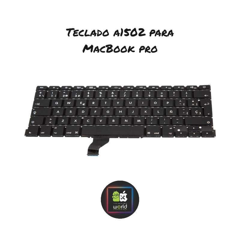 Teclado A1502 Macbook pro