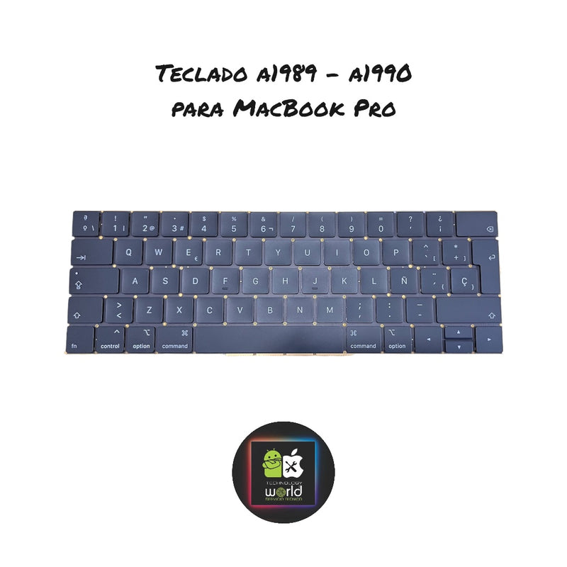 Teclado A1989 - A1990 - Macbook Pro