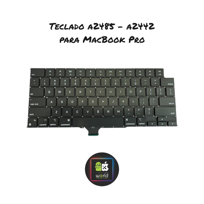 Teclado A2485 - A2442 - Macbook Pro