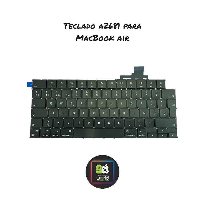 Teclado A2681 - MacBook Air M2