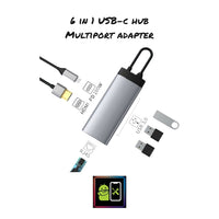 Adaptador Tipo C - 6 en 1 16007