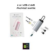 Adaptador Tipo C - 6 en 1 16007