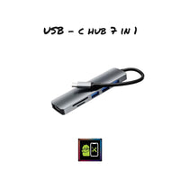 Adaptador USB - C HUB 7 IN 1 3702